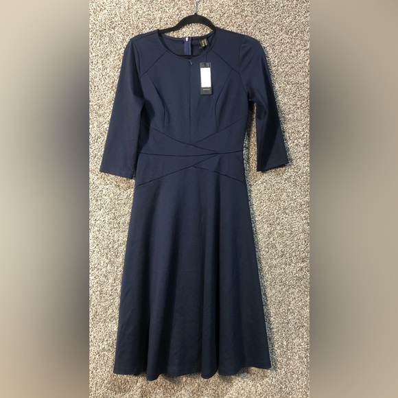 NWT VFSHOW 3/4 Sleeve A-line Dress Size Small - Picture 3 of 9